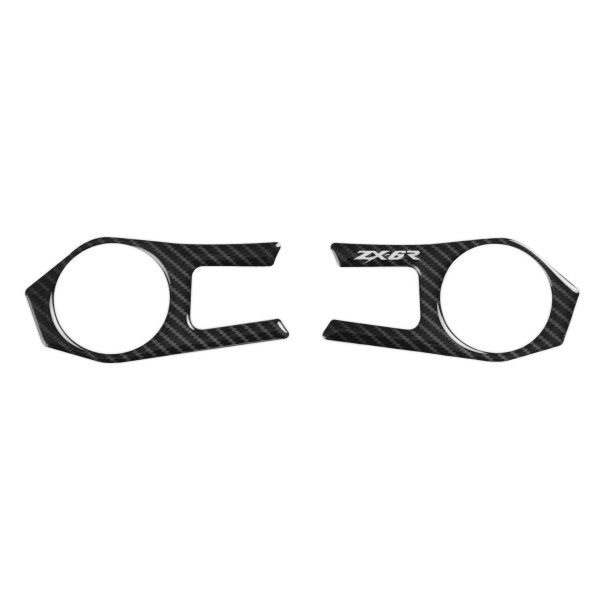 Red Dynamic Red Dynamic Carbon Fibre Yoke Pad for the Kawasaki ZX-6R '09-'11